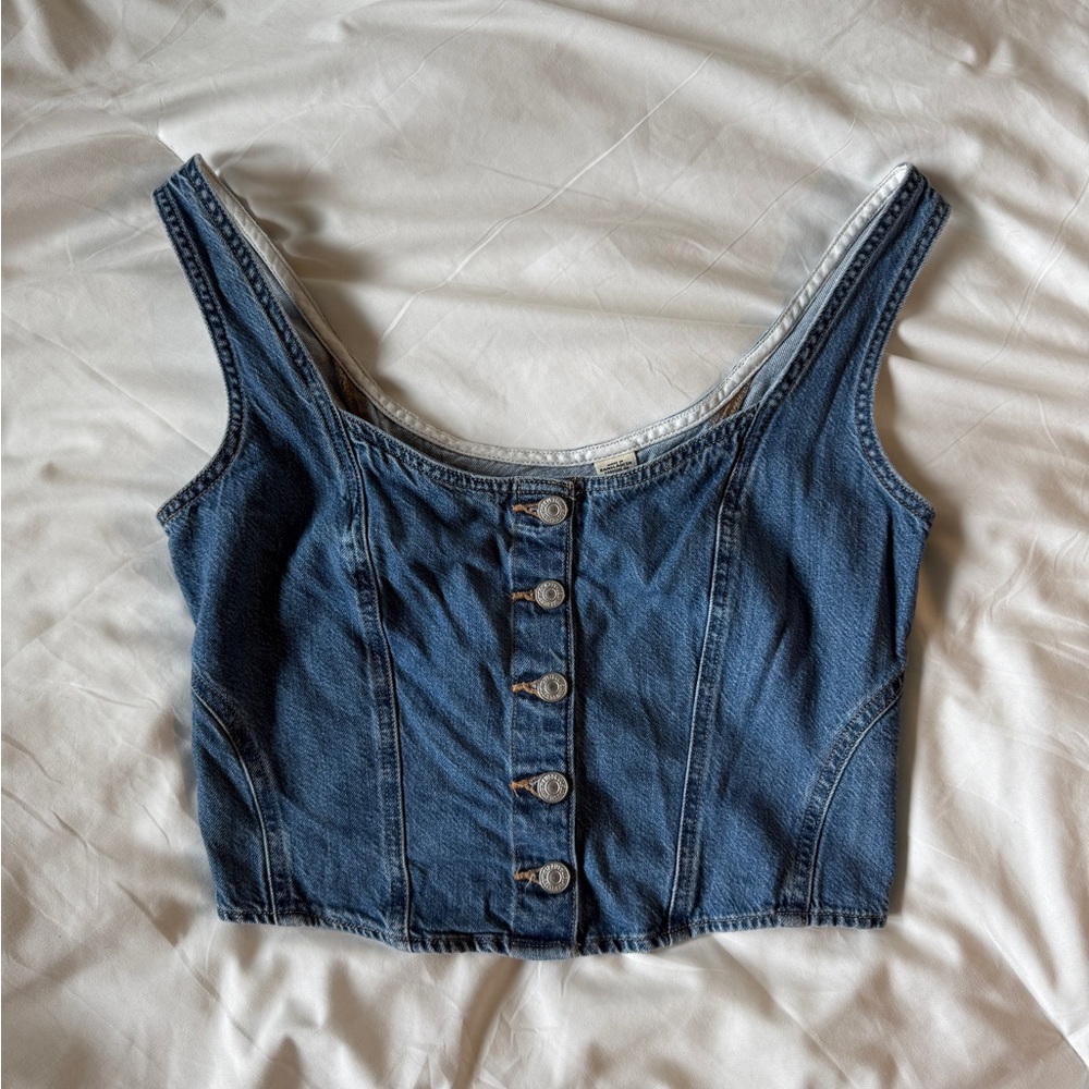 Levi’s Blue Denim Women's Top